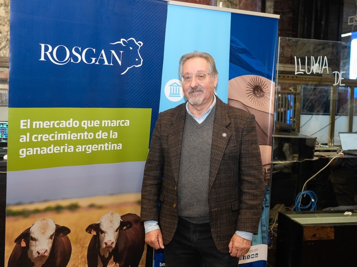 Raúl Milano, presidente del Rosgan.
