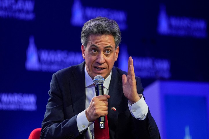 El ministro de Asuntos Exteriores británico, Ed Miliband. Foto: Reuters
