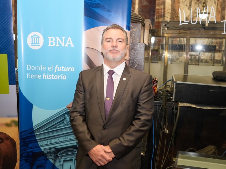 Gerente zonal de Rosario del Banco de la Nación Argentina (BNA), Cristhian Alemán.